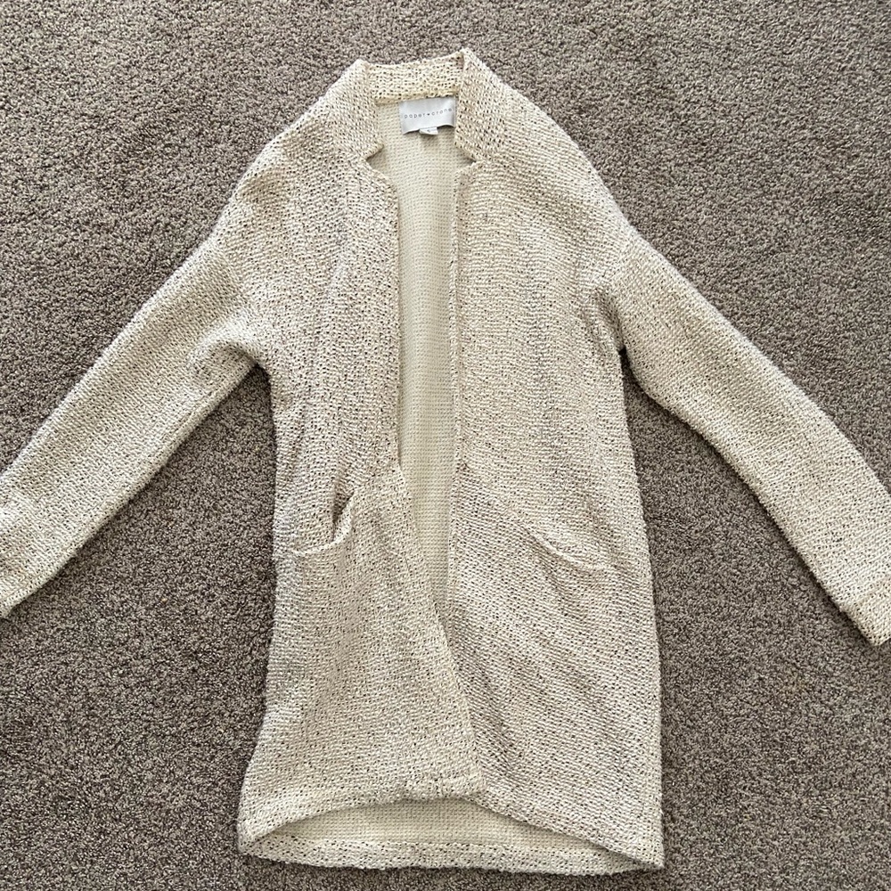 Cream sweater